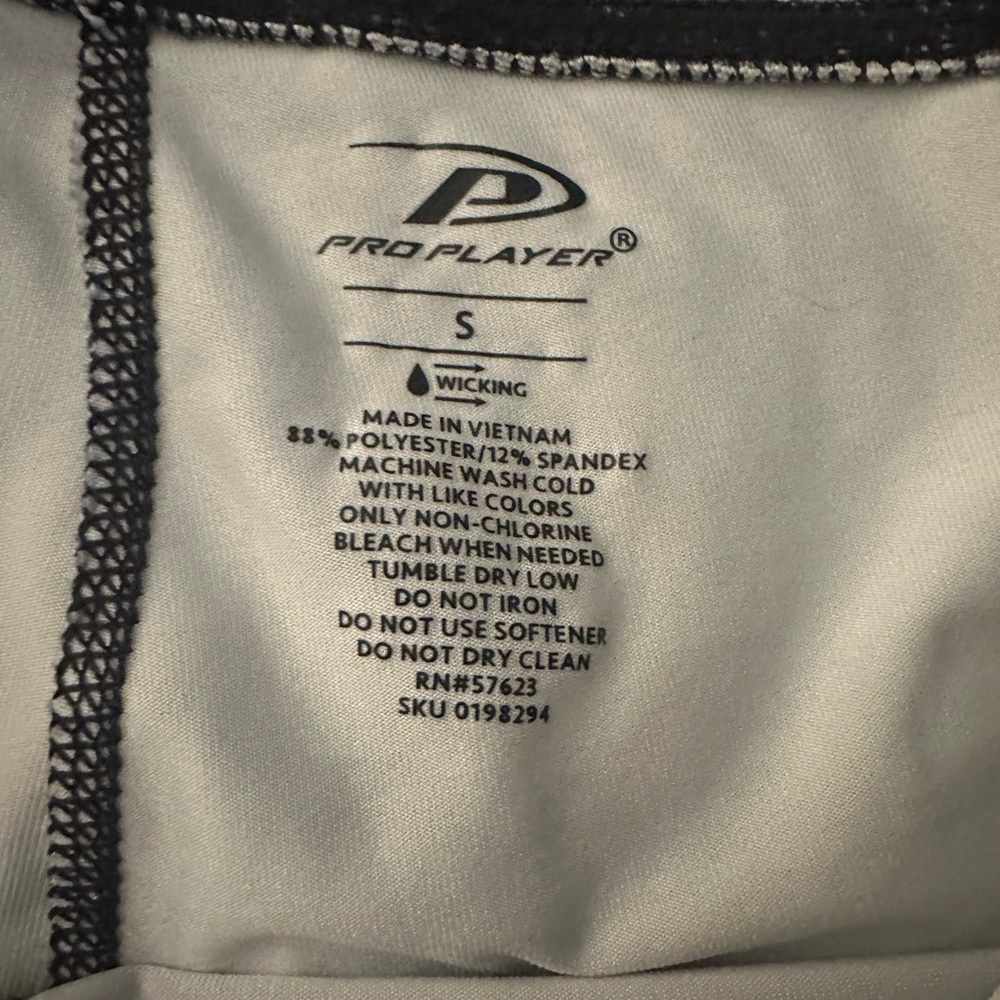 Pro Player Black And Gray Patterned Leggings - image 5